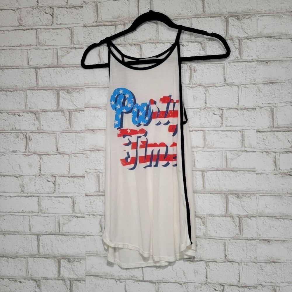 Charlotte Russe "Party‎ Time" graphic tank